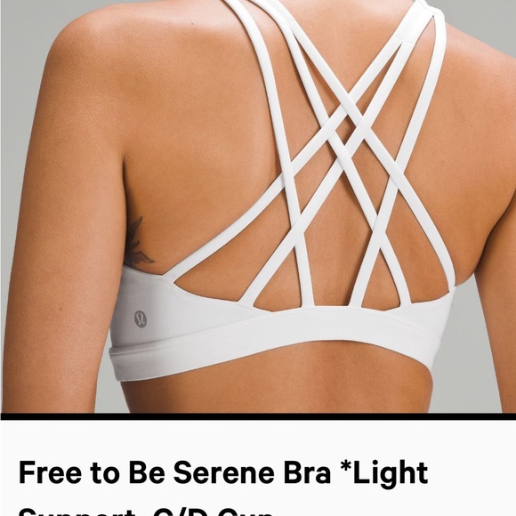 Lululemon Free to be Serene Sports Bra - Picture 6 of 7